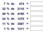 Porcentaje de una cantidad | Recurso educativo 3515