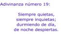 Usa el coco y adivina: siempre quietas | Recurso educativo 6151