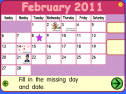 Make a calendar | Recurso educativo 8082