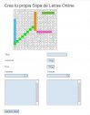 Generador de sopas de letras de Deckerix | Recurso educativo 65426