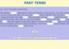 Past tense | Recurso educativo 65492