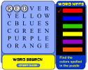 Colours word search | Recurso educativo 66894