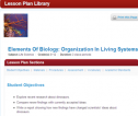 Elements of biology: Organization In living systems | Recurso educativo 69788