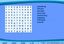 Fitness wordsearch | Recurso educativo 72652