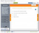 Test: creación de tablas en WORD | Recurso educativo 74876