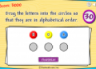 Game: The alphabetizer | Recurso educativo 76629