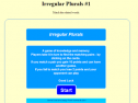 Irregular plurals | Recurso educativo 78281