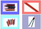 School supplies picture chart | Recurso educativo 79286