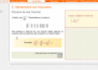 Operaciones con fracciones: Potencia de una fracción | Recurso educativo 69535