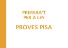 Prepara't per a les proves PISA | Recurso educativo 82098