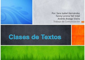 Clases de textos | Recurso educativo 98953