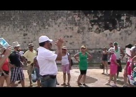 Parte 7: Visita a Chichen Itza Acustica del juego de pelota | Recurso educativo 106368