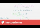 Inecuaciones de primer grado | Recurso educativo 109932