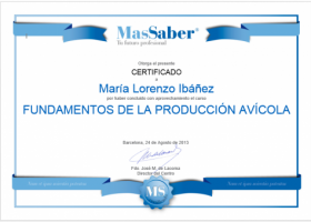 Curso de Fundamentos de la producción avícola | MasSaber | Recurso educativo 113987