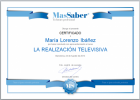 Curso de La realización televisiva | MasSaber | Recurso educativo 114054