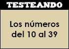 Los números del 10 al 39 | Recurso educativo 350570