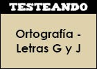 Ortografía - Letras G y J | Recurso educativo 351095