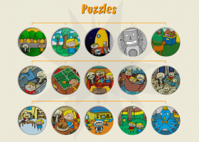 Juego de puzzle para desarrollar la atención en niños de 7 a 8 años : bob | Recurso educativo 404716