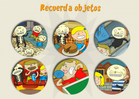 Juego de recuerdorar los objetos para desarrollar la memoria en niños de 7 a 8 años : 04 | Recurso educativo 404954