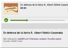 Poema: En defensa de la lletra R | Recurso educativo 613422