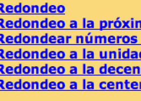 Estimación y redondeo | Recurso educativo 679400