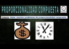 (Proporcionalidad) - Proporción Compuesta (1006) | Recurso educativo 680326