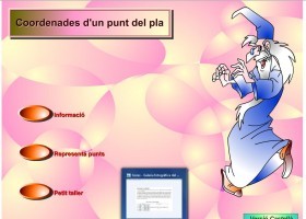 Coordenades d'un punt en el pla | Recurso educativo 684514