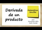 La derivada de un producto. Multiplicación de funciones. Cálculo Diferencial | Recurso educativo 733155