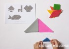 DIY Tangram con pyssla o hama beads | Cosas Molonas | DIY Blog | Recurso educativo 734257