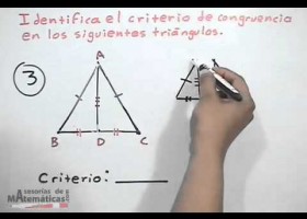 Identificación de criterios de congruencias - YouTube | Recurso educativo 734432