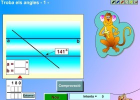 Càlcula els angles | Recurso educativo 738070