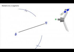 Mediatriz de un segmento y bisectriz de un ángulo | Recurso educativo 738209