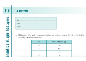 La matèria | Recurso educativo 732034