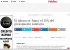 El tabaco y el presupuesto sanitario | Recurso educativo 742370