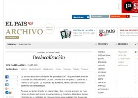 Deslocalización | Recurso educativo 745065