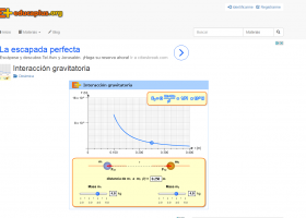 Interacció gravitatòria | Recurso educativo 752664