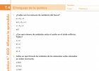 El lenguaje de la química | Recurso educativo 736958