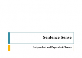 Independent and Dependant Clauses.pptx | Recurso educativo 760101