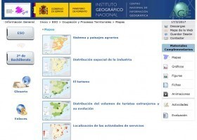 Mapas do Instituto Xeográfico Nacional | Recurso educativo 761563