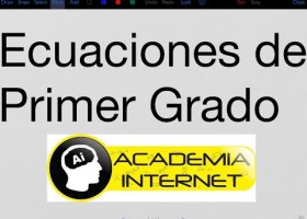 Ecuaciones de Primer Grado | Recurso educativo 763485