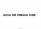 PHRASAL VERBS 3 SM | Recurso educativo 766093