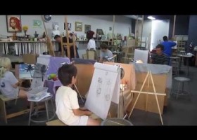 Imágenes de una clase de pintura | Recurso educativo 769748