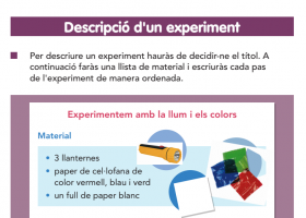 Descripció d'un experiment | Recurso educativo 769479