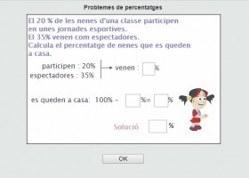 Problemes de percentatges | Recurso educativo 774812