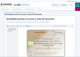 Actividades previas a la suma y resta de fracciones | Recurso educativo 774851