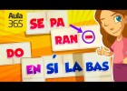 Cómo separar las palabras en sílabas | Recurso educativo 775081