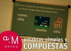 La Eduteca - Palabras simples y palabras compuestas | Recurso educativo 779627