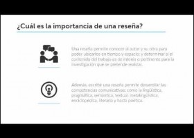 Explicación: La reseña literaria | Recurso educativo 781504