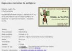 Les taules de multiplicar | Recurso educativo 786683