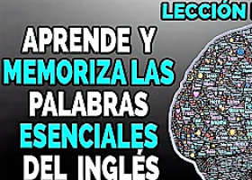 Vocabulario basico y esencial en ingles con pronunciación escrita - lesson | Recurso educativo 7902118